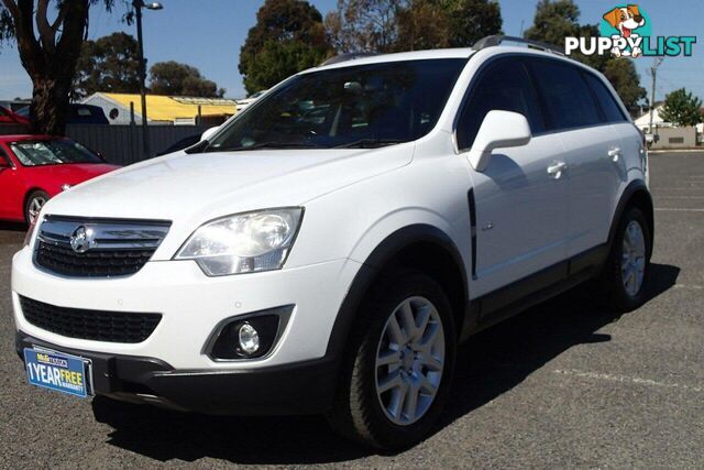 2012 HOLDEN CAPTIVA 5 (FWD) CG SERIES II SUV, 4 DOORS, 5 SEATS