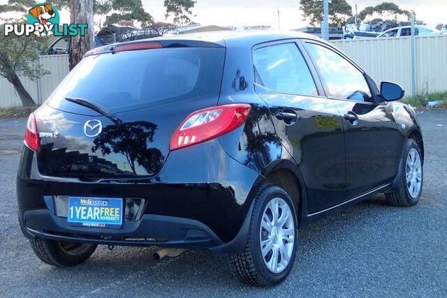 2012 MAZDA 2 NEO DE MY12 HATCH, 5 DOORS, 5 SEATS