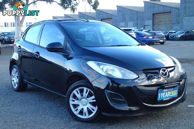 2012 MAZDA 2 NEO DE MY12 HATCH, 5 DOORS, 5 SEATS