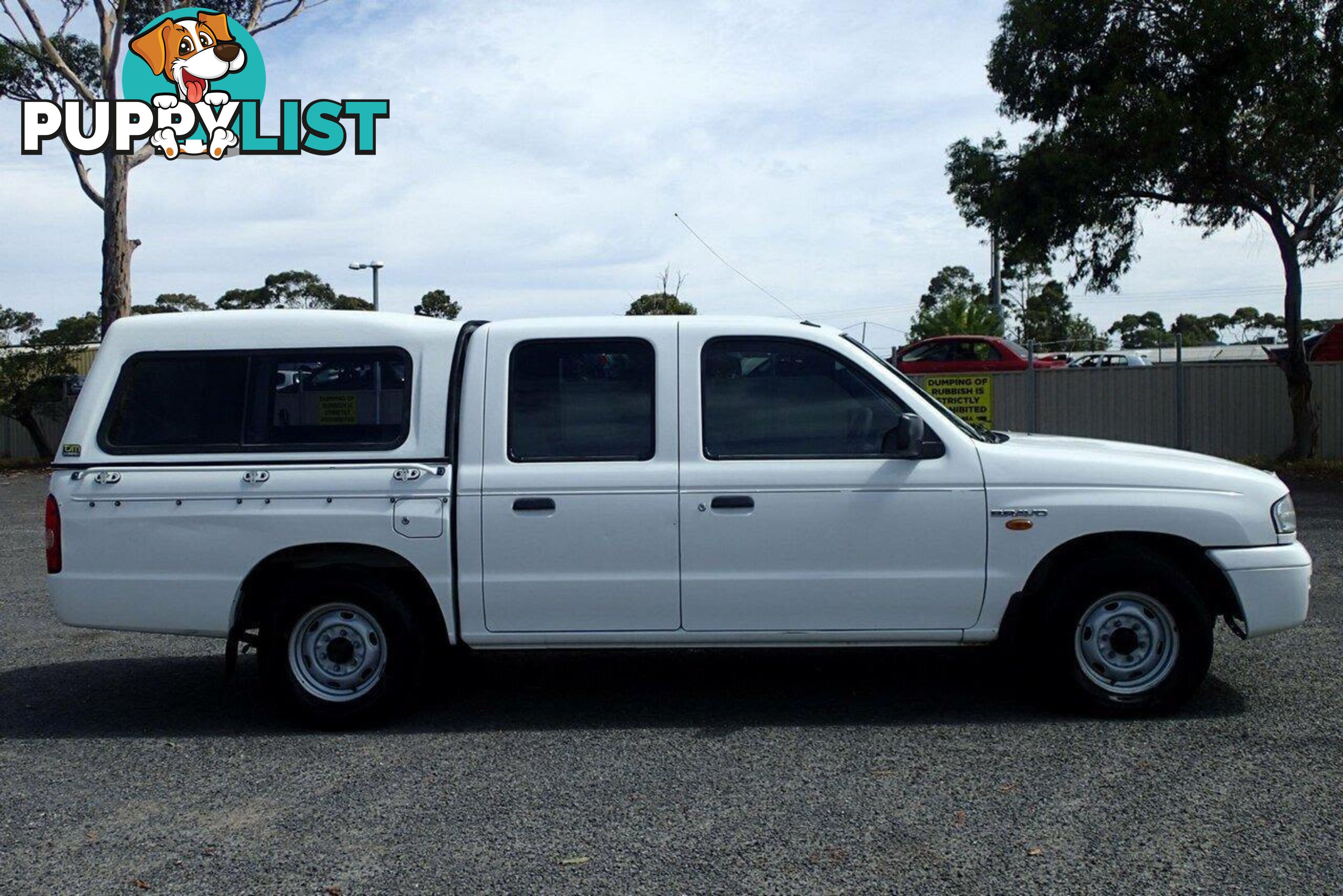 2003 MAZDA B2600 BRAVO DX  UTE TRAY, 4 DOORS, 5 SEATS