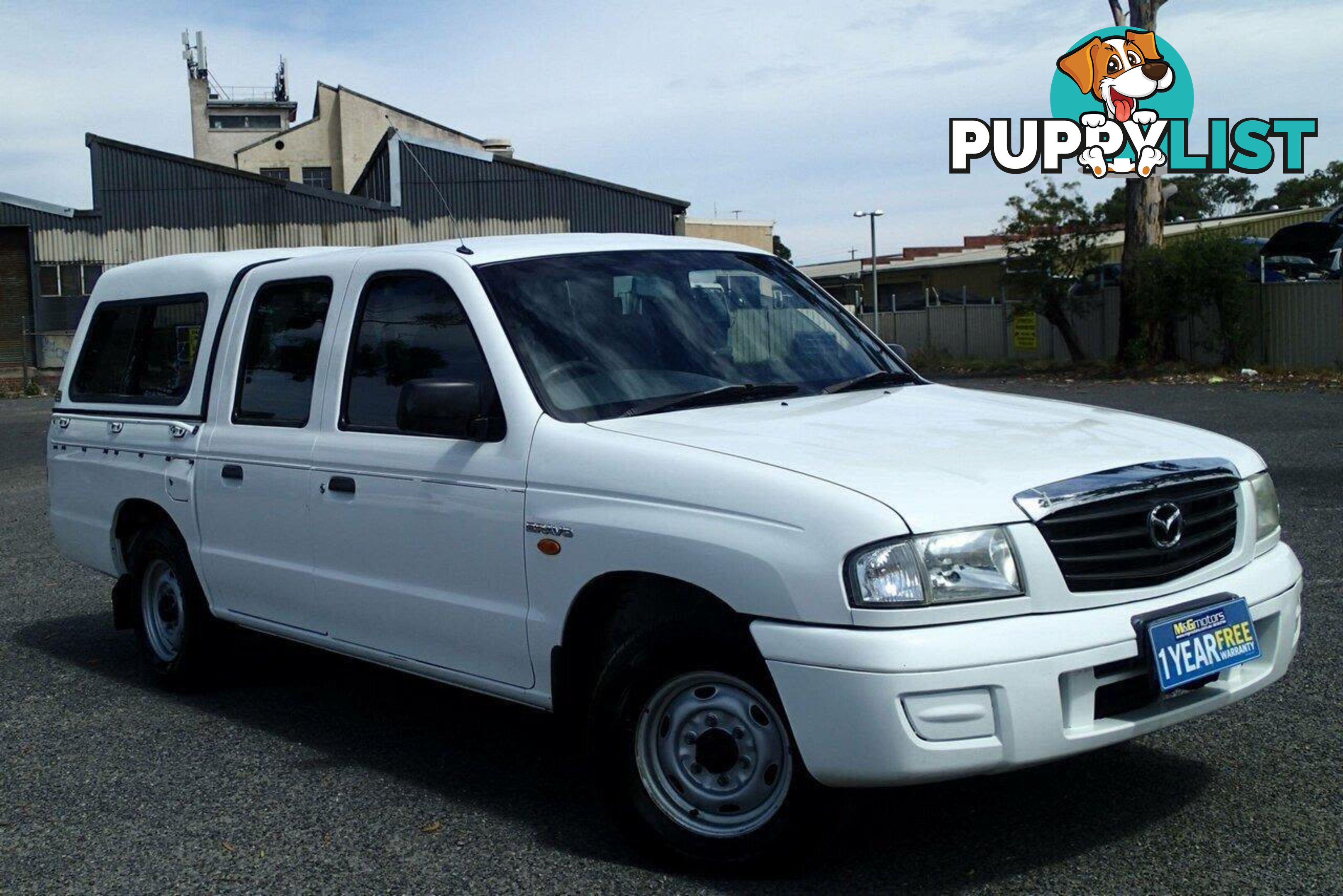 2003 MAZDA B2600 BRAVO DX  UTE TRAY, 4 DOORS, 5 SEATS