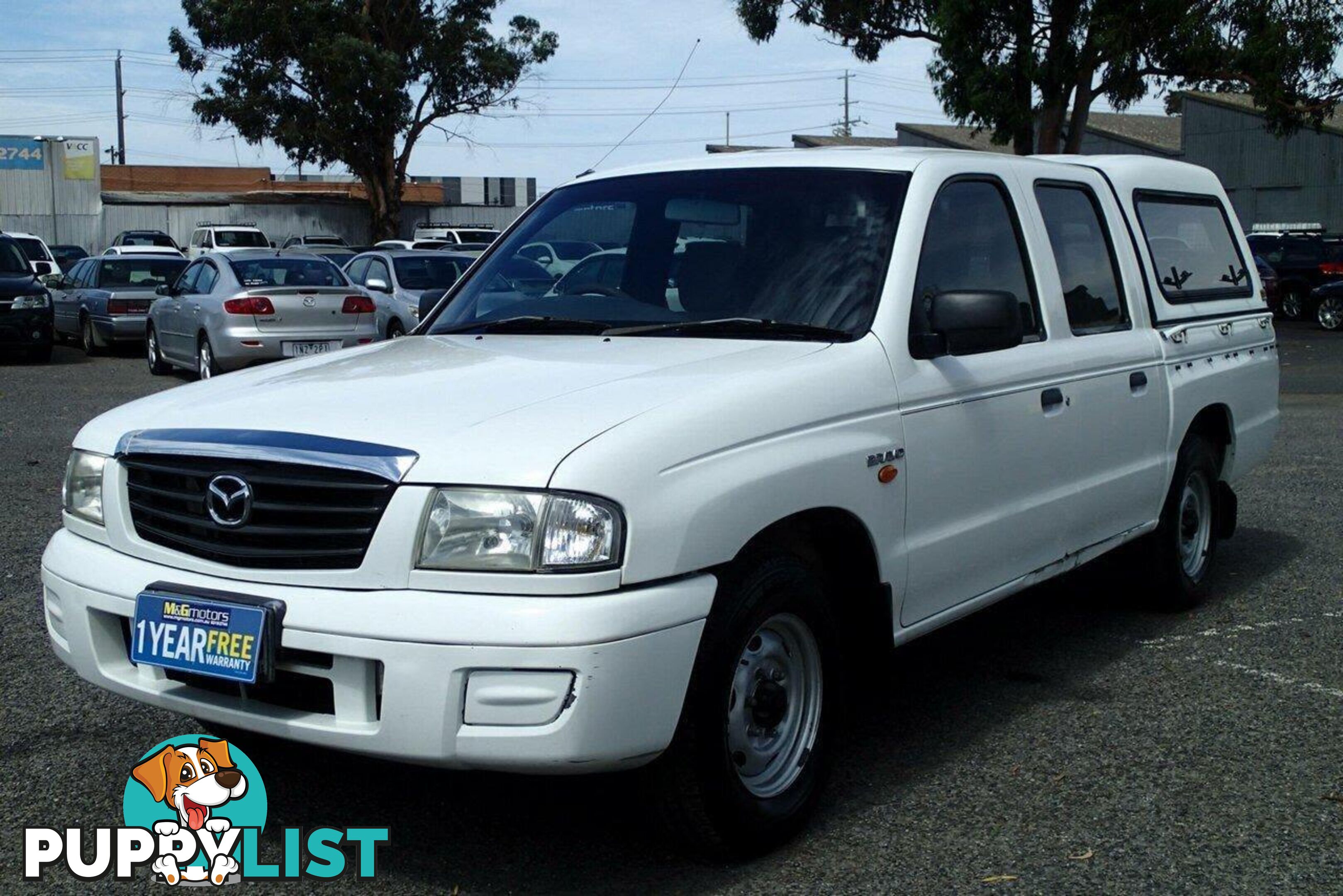 2003 MAZDA B2600 BRAVO DX  UTE TRAY, 4 DOORS, 5 SEATS