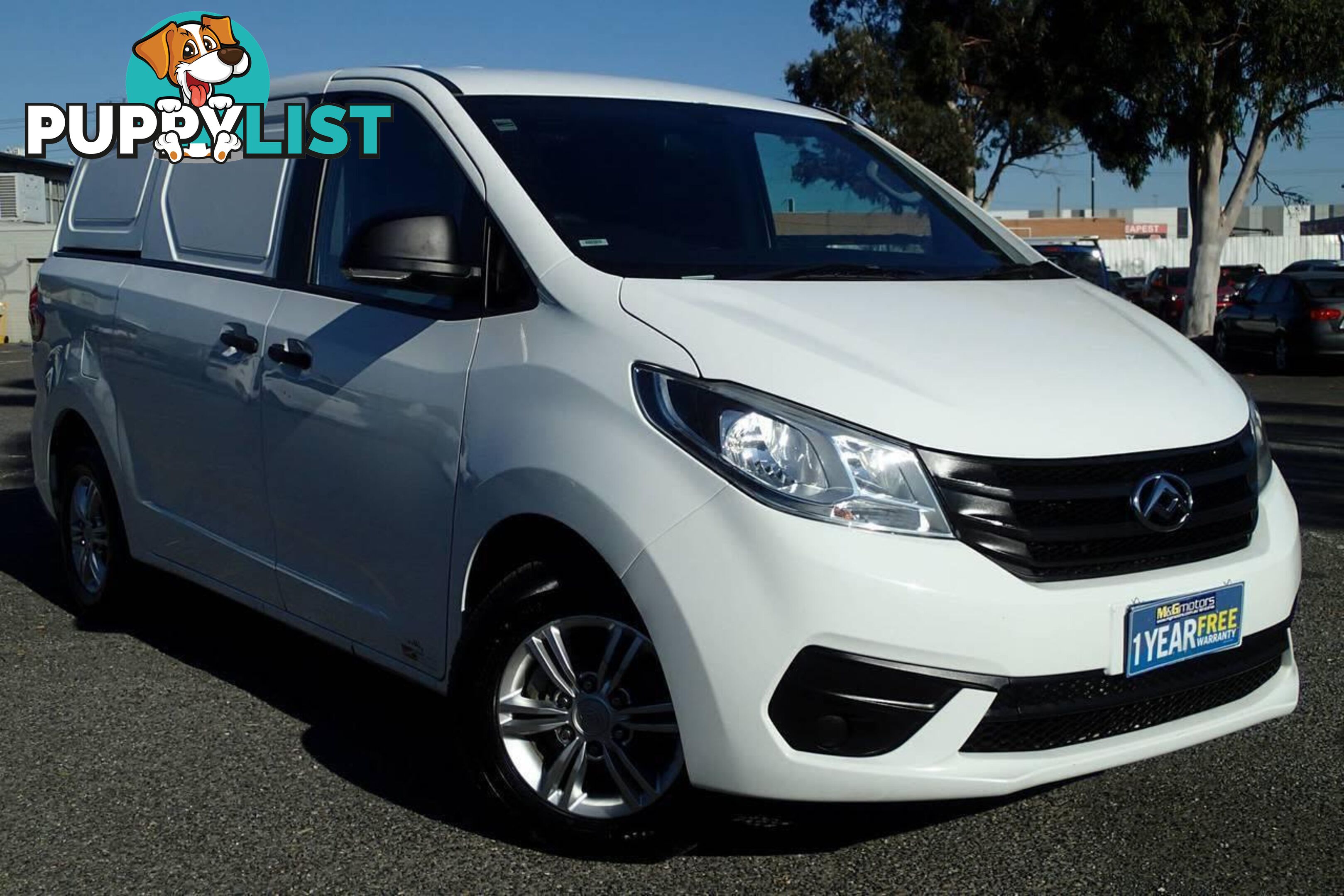 2020 LDV G10 LIFT DOOR SV7C COMMERCIAL, 4 DOORS, 2 SEATS