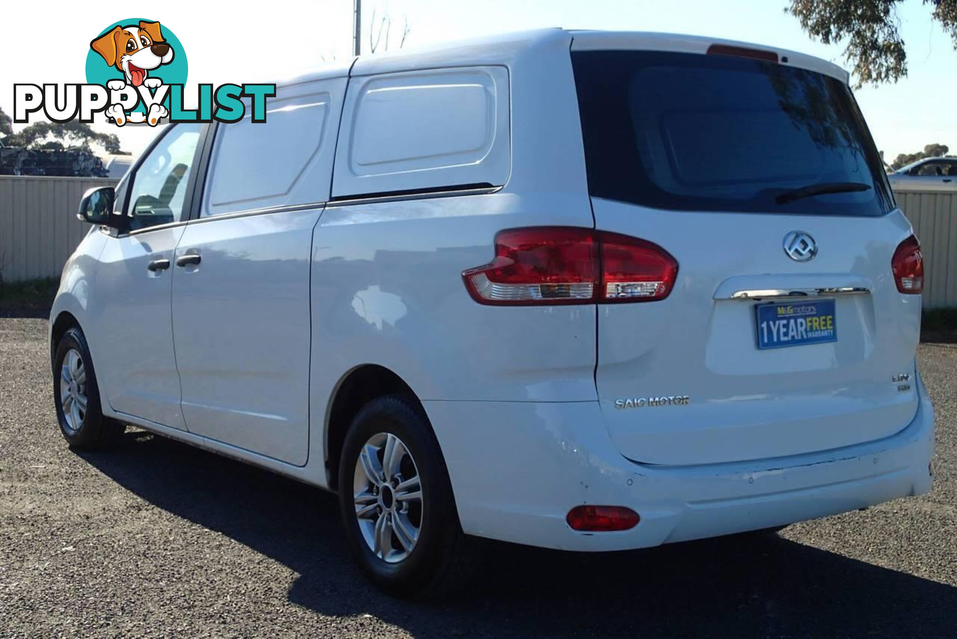 2020 LDV G10 LIFT DOOR SV7C COMMERCIAL, 4 DOORS, 2 SEATS