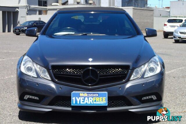 2011 MERCEDES-BENZ E250 CGI ELEGANCE 207 MY11 CONVERTIBLE, 2 DOORS, 4 SEATS