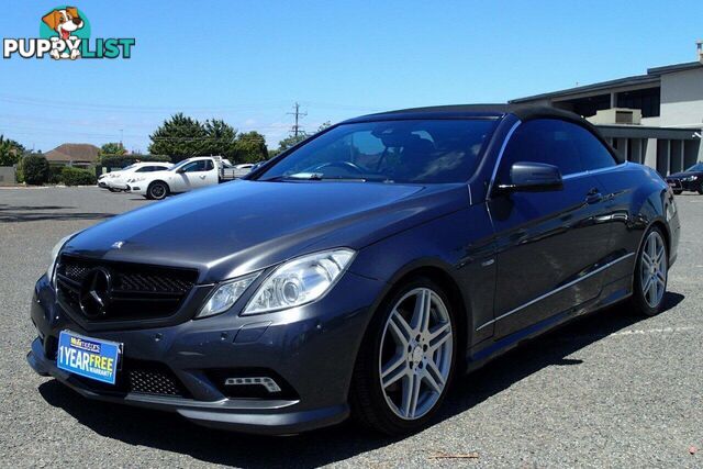 2011 MERCEDES-BENZ E250 CGI ELEGANCE 207 MY11 CONVERTIBLE, 2 DOORS, 4 SEATS