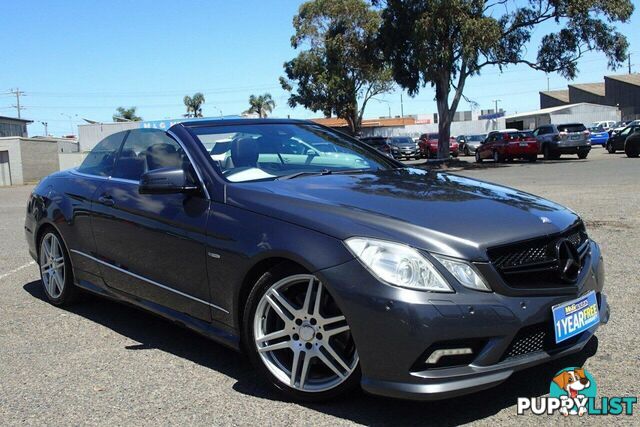 2011 MERCEDES-BENZ E250 CGI ELEGANCE 207 MY11 CONVERTIBLE, 2 DOORS, 4 SEATS