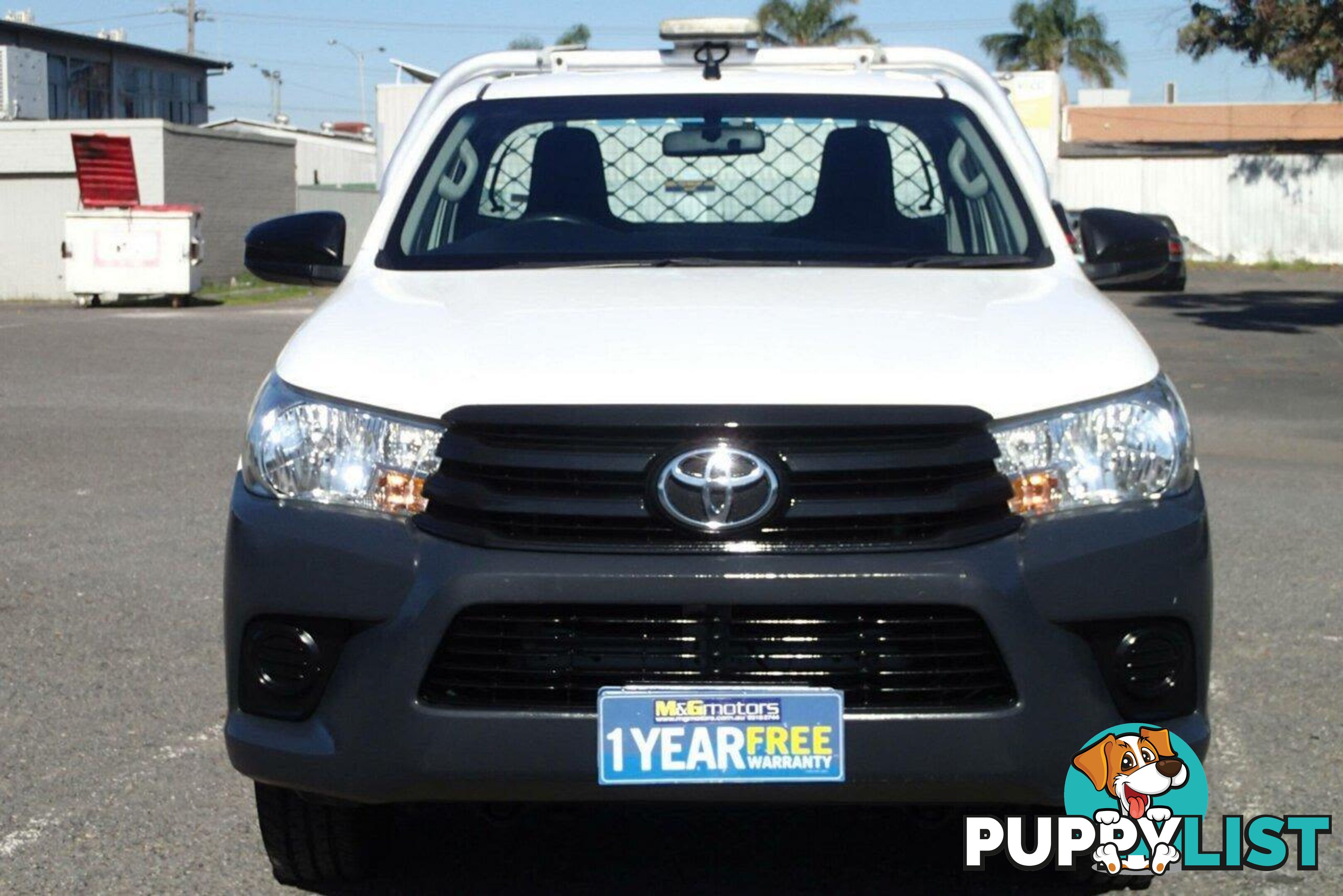 2016 TOYOTA HILUX WORKMATE TGN121R UTE TRAY, 2 DOORS, 2 SEATS