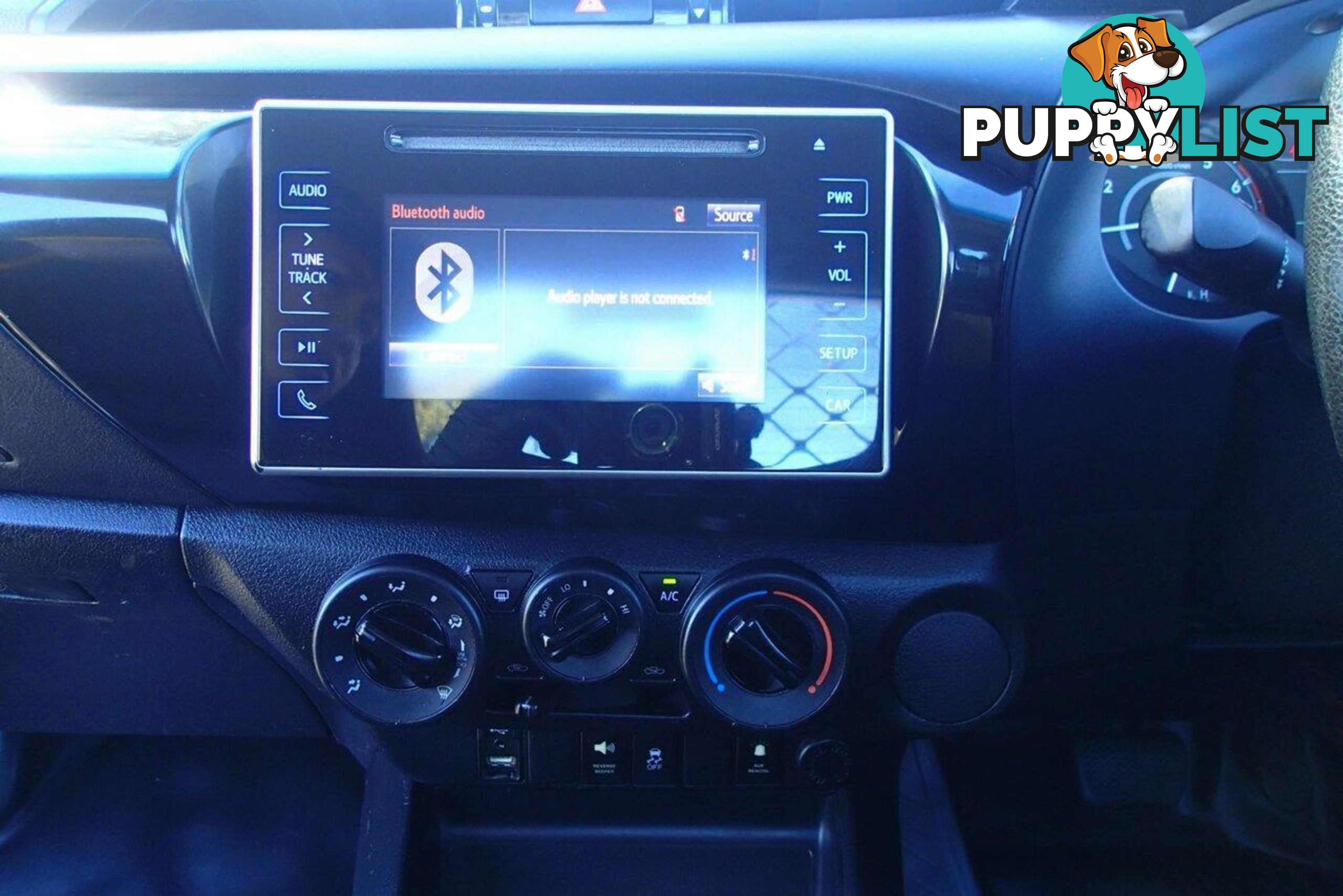2016 TOYOTA HILUX WORKMATE TGN121R UTE TRAY, 2 DOORS, 2 SEATS