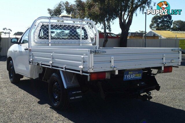 2016 TOYOTA HILUX WORKMATE TGN121R UTE TRAY, 2 DOORS, 2 SEATS