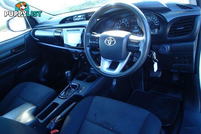 2016 TOYOTA HILUX WORKMATE TGN121R UTE TRAY, 2 DOORS, 2 SEATS