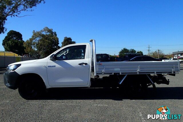 2016 TOYOTA HILUX WORKMATE TGN121R UTE TRAY, 2 DOORS, 2 SEATS