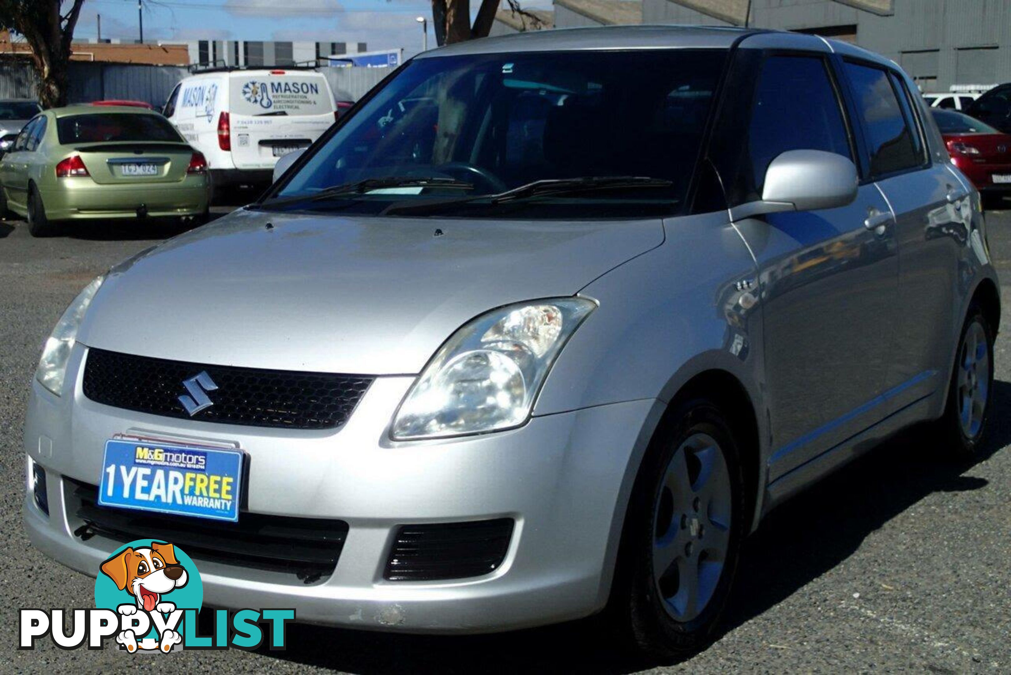 2008 SUZUKI SWIFT S EZ 07 UPDATE HATCH, 5 DOORS, 5 SEATS