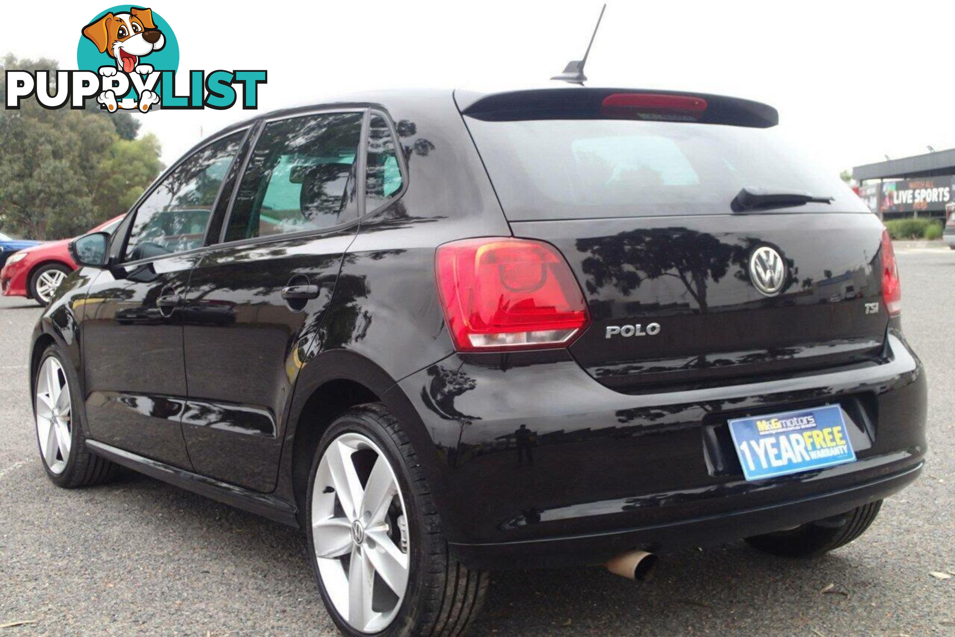 2013 VOLKSWAGEN POLO 77 TSI COMFORTLINE 6R MY13 HATCH, 5 DOORS, 5 SEATS