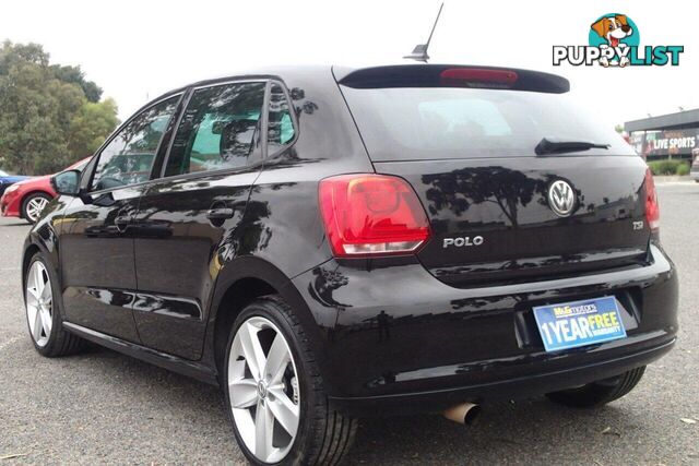 2013 VOLKSWAGEN POLO 77 TSI COMFORTLINE 6R MY13 HATCH, 5 DOORS, 5 SEATS