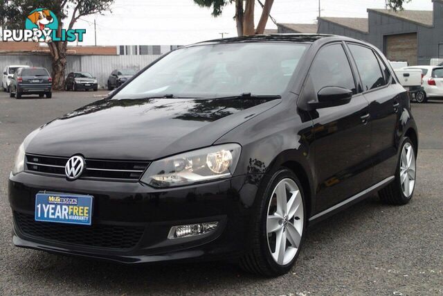 2013 VOLKSWAGEN POLO 77 TSI COMFORTLINE 6R MY13 HATCH, 5 DOORS, 5 SEATS