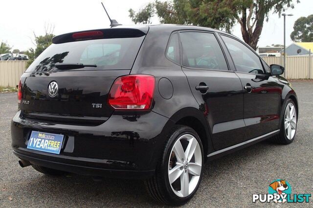 2013 VOLKSWAGEN POLO 77 TSI COMFORTLINE 6R MY13 HATCH, 5 DOORS, 5 SEATS