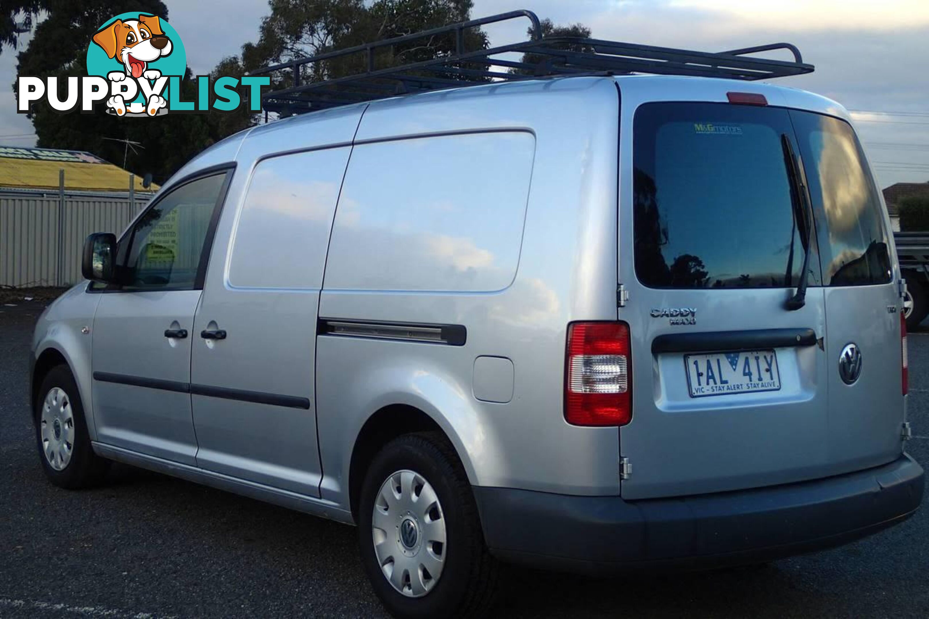 2008 VOLKSWAGEN CADDY MAXI 2K MY09 COMMERCIAL, 5 DOORS, 2 SEATS