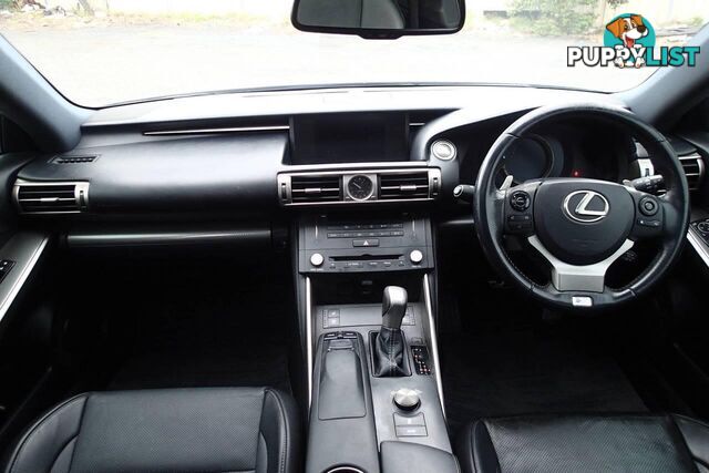 2015 LEXUS IS350 F SPORT GSE31R MY15 SEDAN, 4 DOORS, 5 SEATS