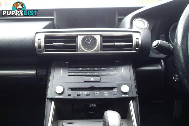 2015 LEXUS IS350 F SPORT GSE31R MY15 SEDAN, 4 DOORS, 5 SEATS