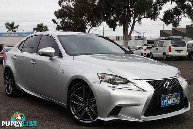 2015 LEXUS IS350 F SPORT GSE31R MY15 SEDAN, 4 DOORS, 5 SEATS