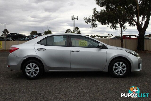 2014 TOYOTA COROLLA ASCENT ZRE152R MY11 SEDAN, 4 DOORS, 5 SEATS