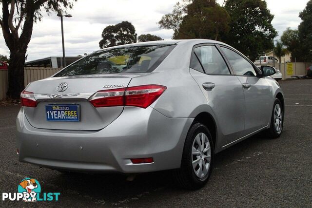 2014 TOYOTA COROLLA ASCENT ZRE152R MY11 SEDAN, 4 DOORS, 5 SEATS