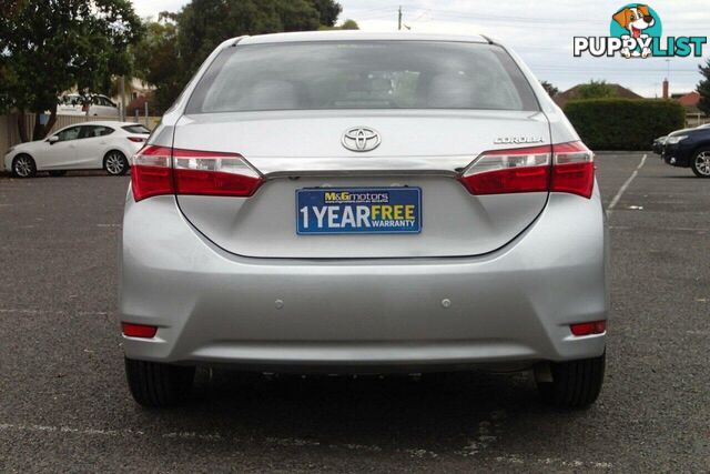 2014 TOYOTA COROLLA ASCENT ZRE152R MY11 SEDAN, 4 DOORS, 5 SEATS