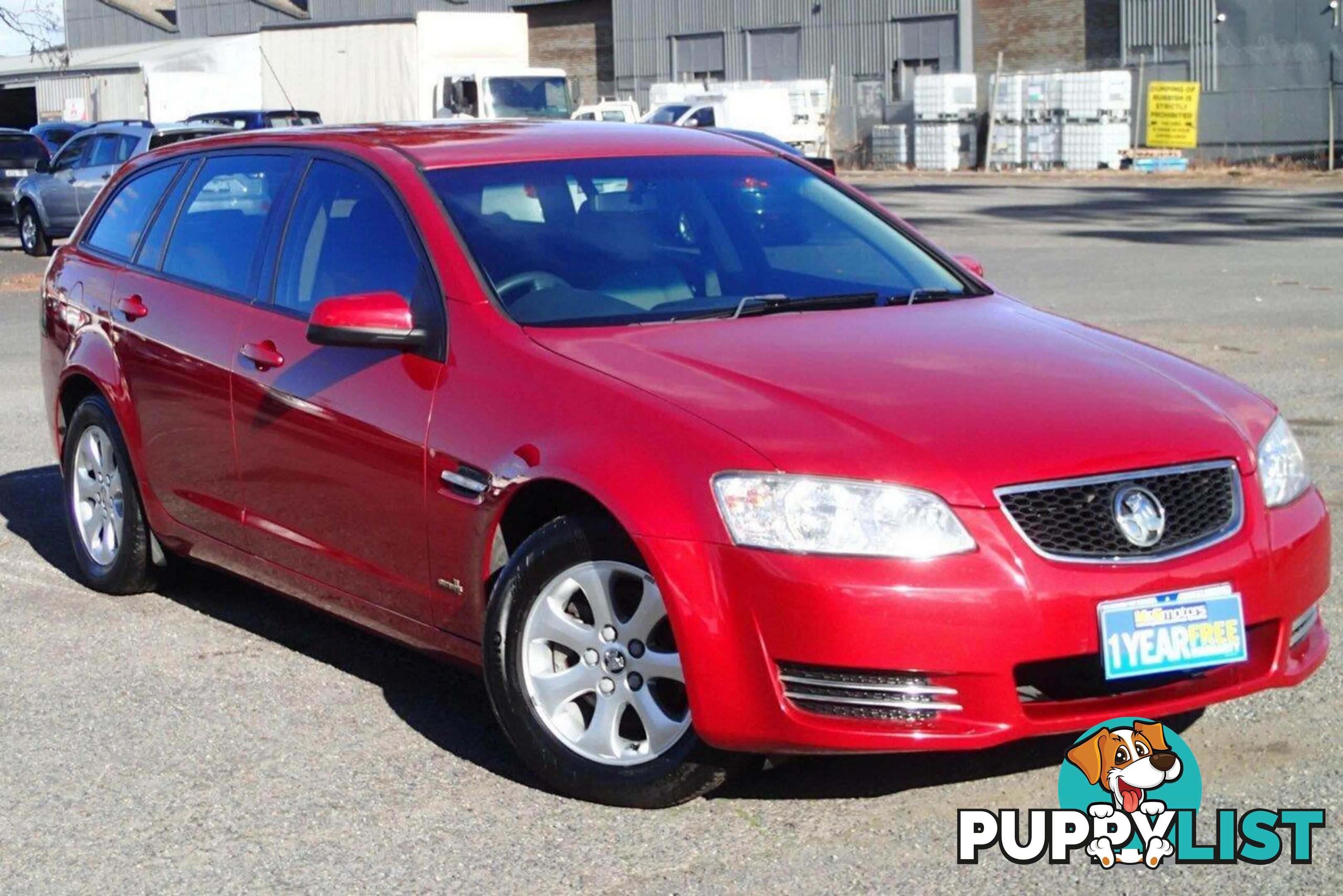 2012 HOLDEN COMMODORE OMEGA VE II MY12 WAGON, 4 DOORS, 5 SEATS