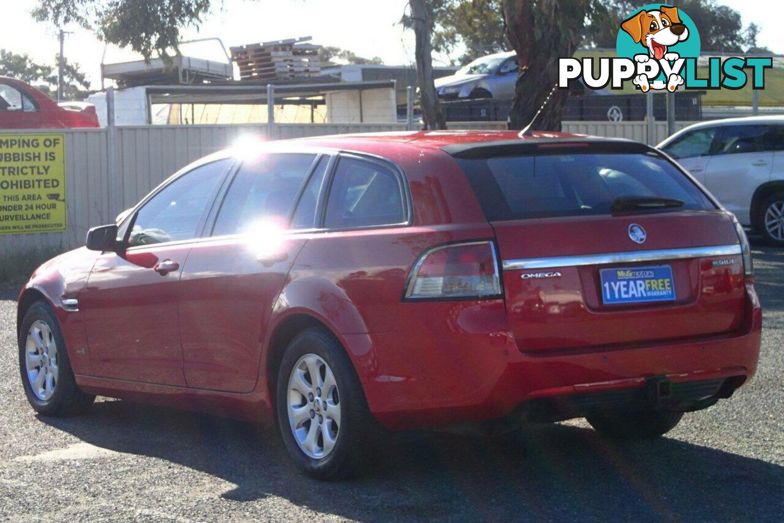 2012 HOLDEN COMMODORE OMEGA VE II MY12 WAGON, 4 DOORS, 5 SEATS