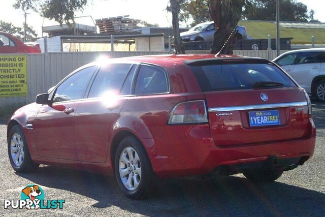 2012 HOLDEN COMMODORE OMEGA VE II MY12 WAGON, 4 DOORS, 5 SEATS