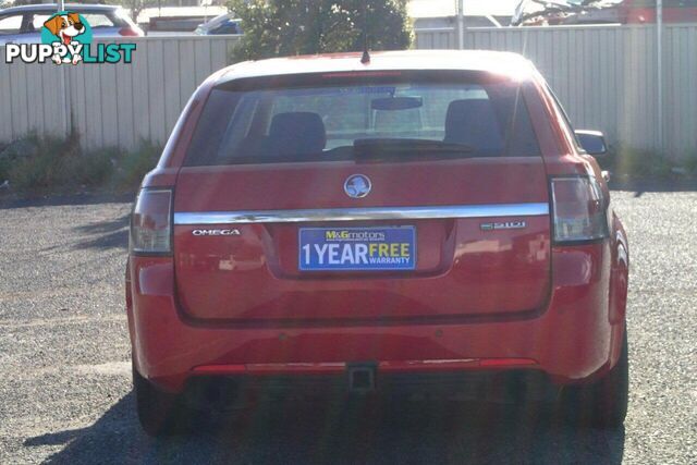 2012 HOLDEN COMMODORE OMEGA VE II MY12 WAGON, 4 DOORS, 5 SEATS