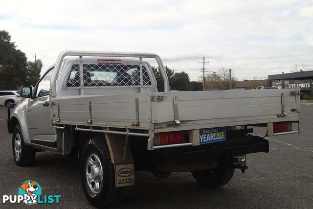 2014 HOLDEN COLORADO DX (4X4) RG MY14 UTE TRAY, 2 DOORS, 2 SEATS