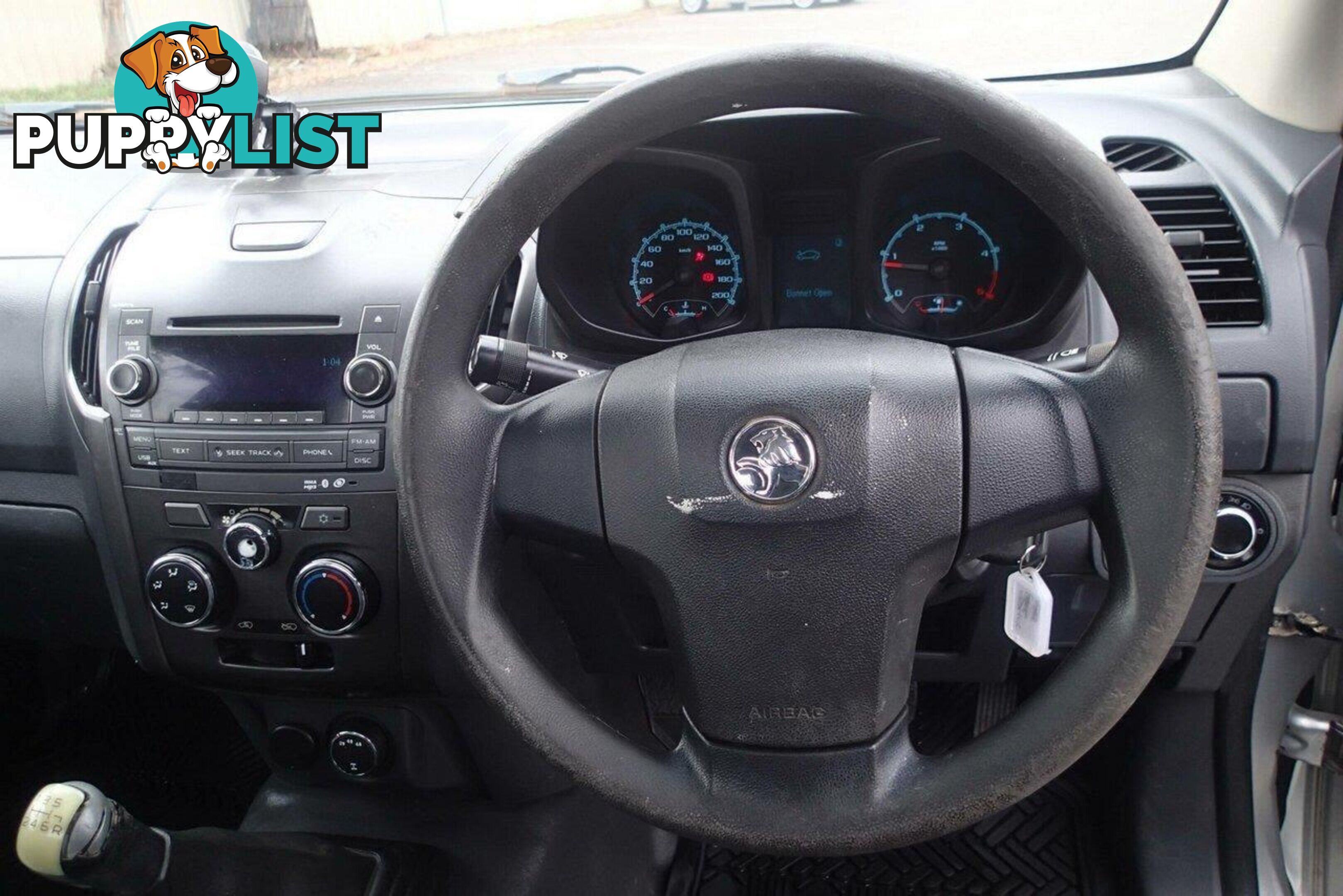 2014 HOLDEN COLORADO DX (4X4) RG MY14 UTE TRAY, 2 DOORS, 2 SEATS