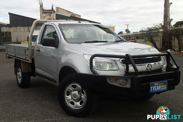 2014 HOLDEN COLORADO DX (4X4) RG MY14 UTE TRAY, 2 DOORS, 2 SEATS