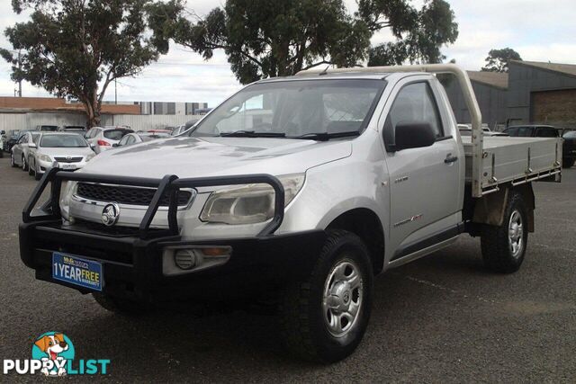 2014 HOLDEN COLORADO DX (4X4) RG MY14 UTE TRAY, 2 DOORS, 2 SEATS