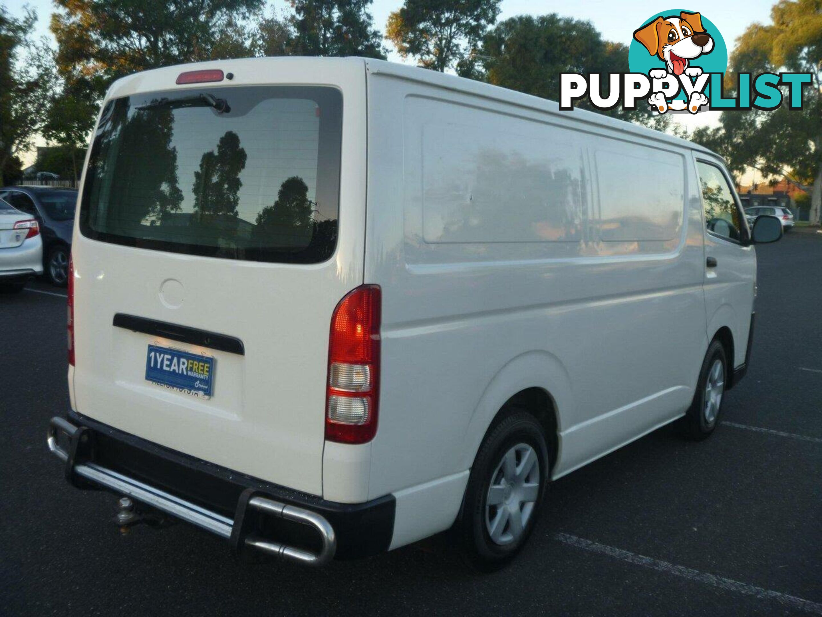 2018 TOYOTA HIACE LWB TRH201R MY16 COMMERCIAL, 4 DOORS, 2 SEATS