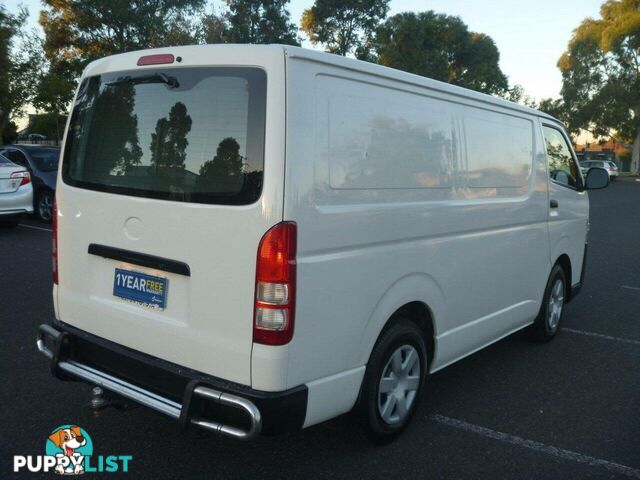 2018 TOYOTA HIACE LWB TRH201R MY16 COMMERCIAL, 4 DOORS, 2 SEATS