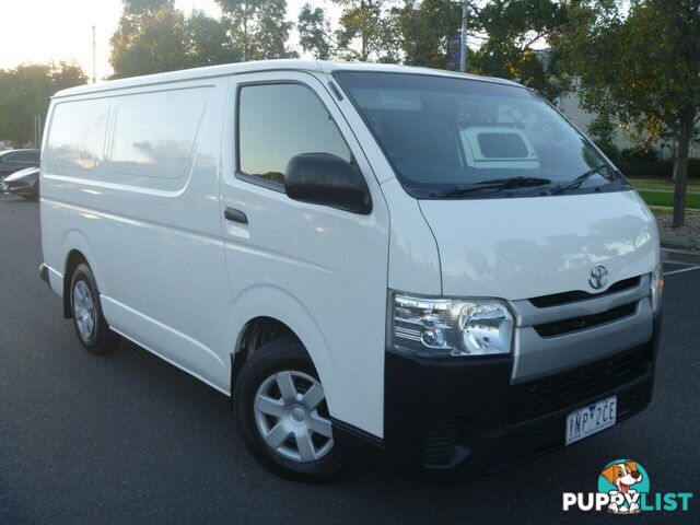 2018 TOYOTA HIACE LWB TRH201R MY16 COMMERCIAL, 4 DOORS, 2 SEATS