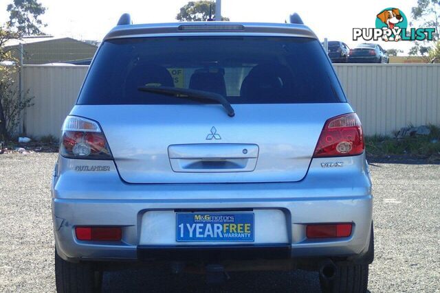 2005 MITSUBISHI OUTLANDER VR-X ZF SUV, 4 DOORS, 5 SEATS