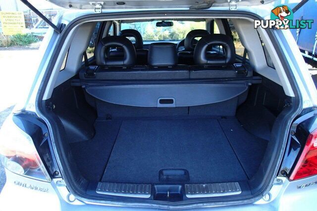 2005 MITSUBISHI OUTLANDER VR-X ZF SUV, 4 DOORS, 5 SEATS