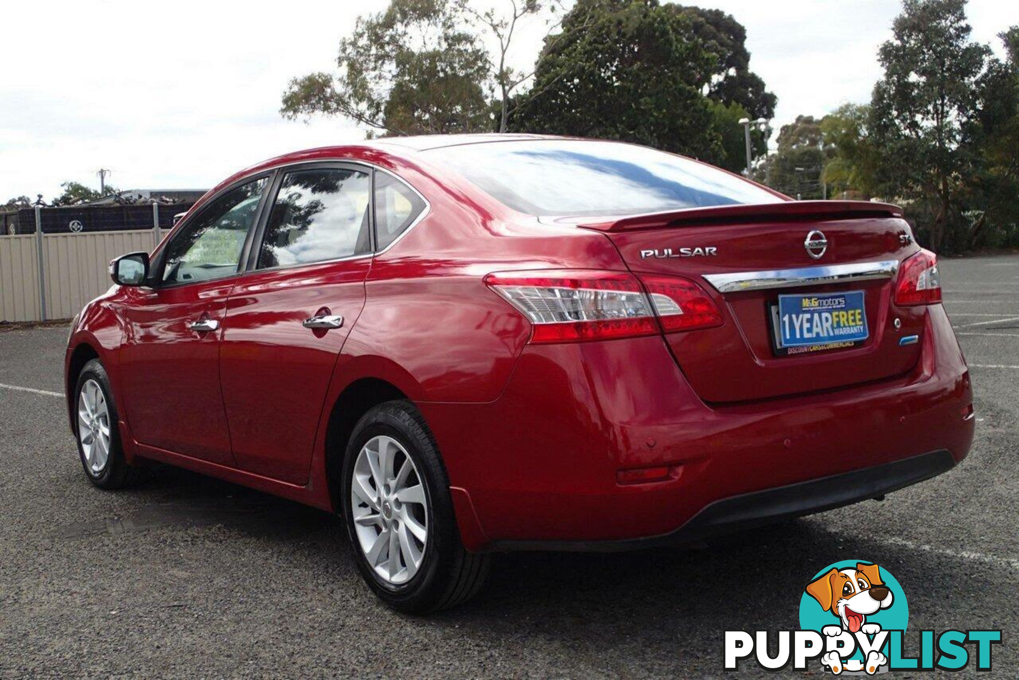 2013 NISSAN PULSAR ST-L B17 SEDAN, 4 DOORS, 5 SEATS