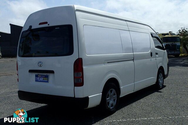 2006 TOYOTA HIACE SLWB TRH221R COMMERCIAL, 4 DOORS, 3 SEATS