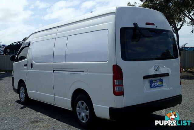 2006 TOYOTA HIACE SLWB TRH221R COMMERCIAL, 4 DOORS, 3 SEATS