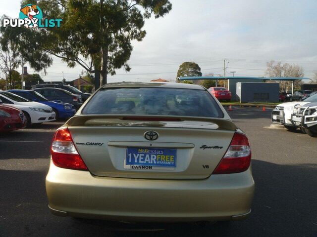 2003 TOYOTA CAMRY SPORTIVO MCV36R SEDAN, 4 DOORS, 5 SEATS