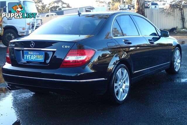 2013 MERCEDES-BENZ C250 CDI AVANTGARDE BE W204 MY13 SEDAN, 4 DOORS, 5 SEATS