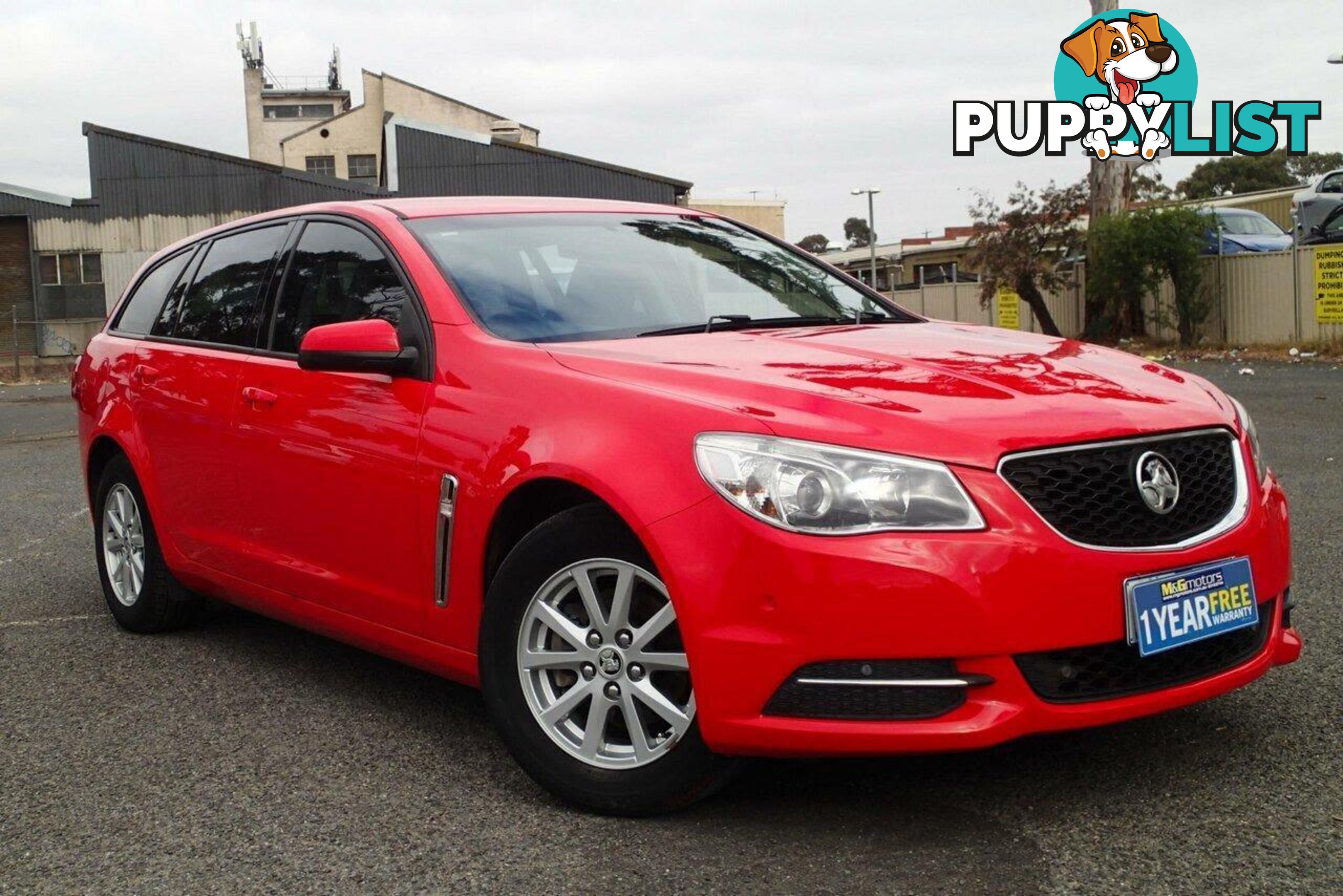 2016 HOLDEN COMMODORE EVOKE VF II WAGON, 4 DOORS, 5 SEATS