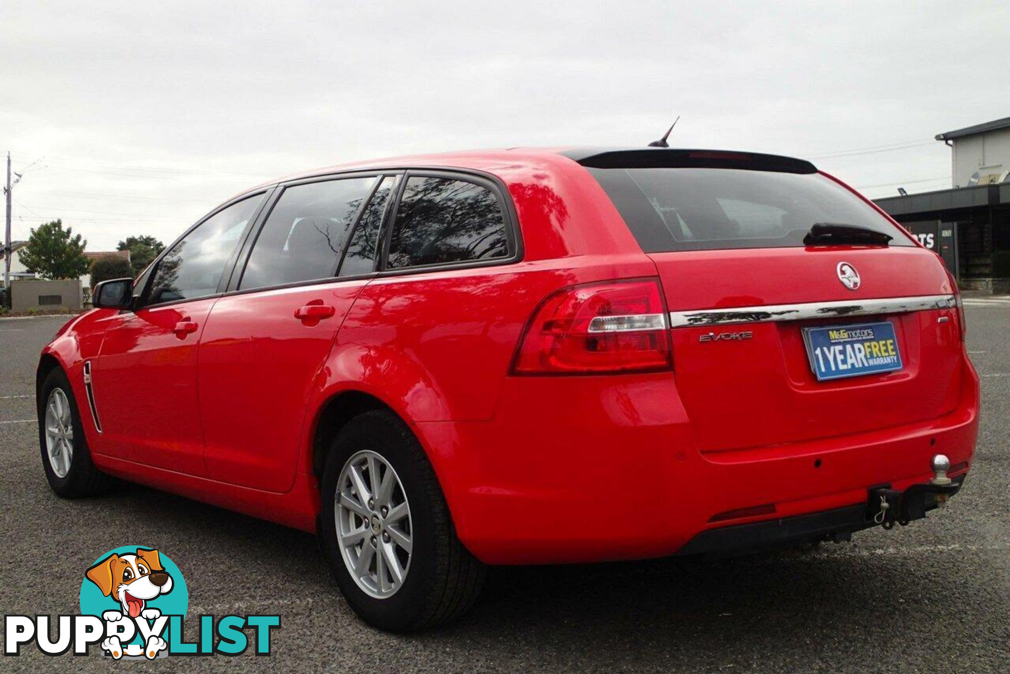 2016 HOLDEN COMMODORE EVOKE VF II WAGON, 4 DOORS, 5 SEATS