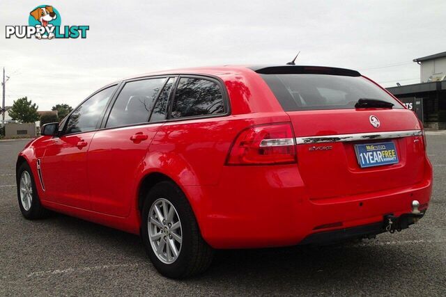 2016 HOLDEN COMMODORE EVOKE VF II WAGON, 4 DOORS, 5 SEATS