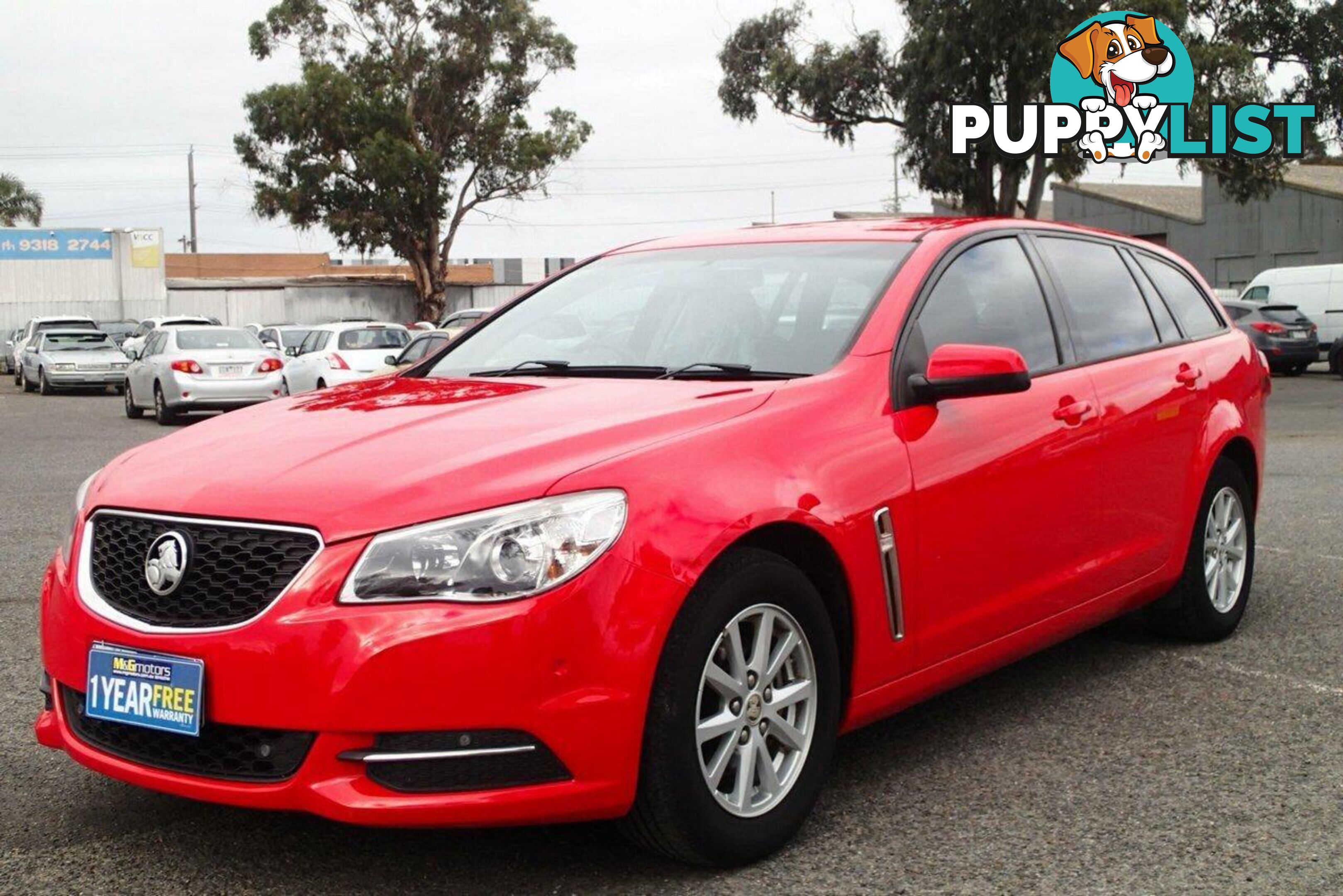 2016 HOLDEN COMMODORE EVOKE VF II WAGON, 4 DOORS, 5 SEATS